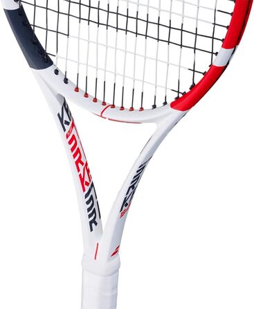 Тенісна ракетка Babolat Pure Strike 18x20, без струн, біло-сіра, розмір ручки 4 3/8