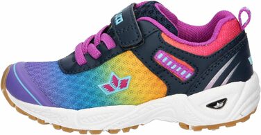 Дитячі спортивні черевики Lico Barney для залу (39 EU, темно-синій, фіолетовий, бірюзовий)