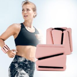 FENIXFIT обтяжувачі на щиколотки та зап'ястя для жінок, набір 2 шт, для фітнесу, силових тренувань, бігу, йоги, пілатесу