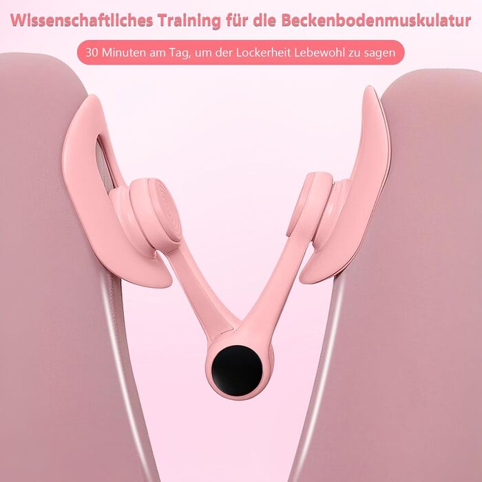 Тренування м'язів тазового дна та стегон для жінок: тренажер, фітнес для дому (рожевий)