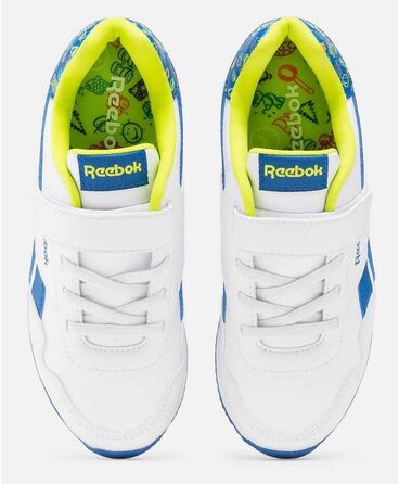 Кросівки для хлопчиків Reebok Royal CL Jog 3.0 White Vectorblue Acidyellow
