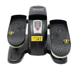 Еліптичний тренажер під стіл, електричний з масажем ніг, міні крострейнер з пультом, LCD-трекер, для молоді, літніх та дорослих