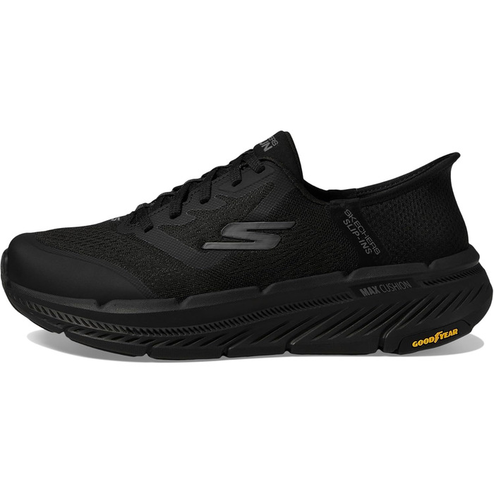 Чоловічі сліпони Skechers Max Cushioning Premier 2.0 Ascendant II (42 EU, Чорний текстиль, синтетика)