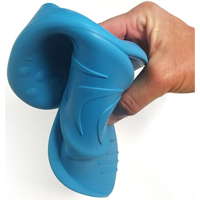 Ласти CRESSI Mini Light для дітей - короткі, для плавання, снорклінгу та дайвінгу, блакитні, розмір 32/33