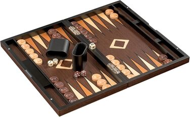 Настільна гра Backgammon Philos 1159 Anafi велика дерев'яна