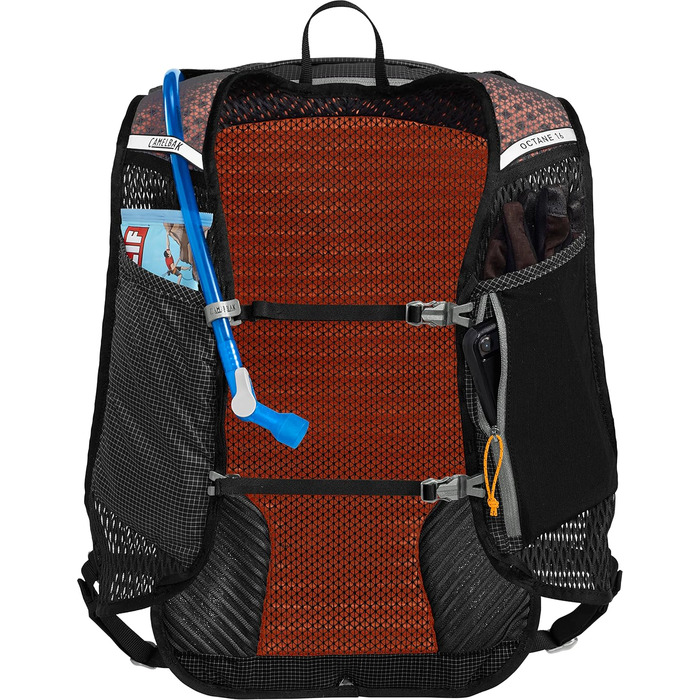 Гідраторний рюкзак CamelBak Octane 16 для мультиспорту, 2 л, чорний/апельсиновий