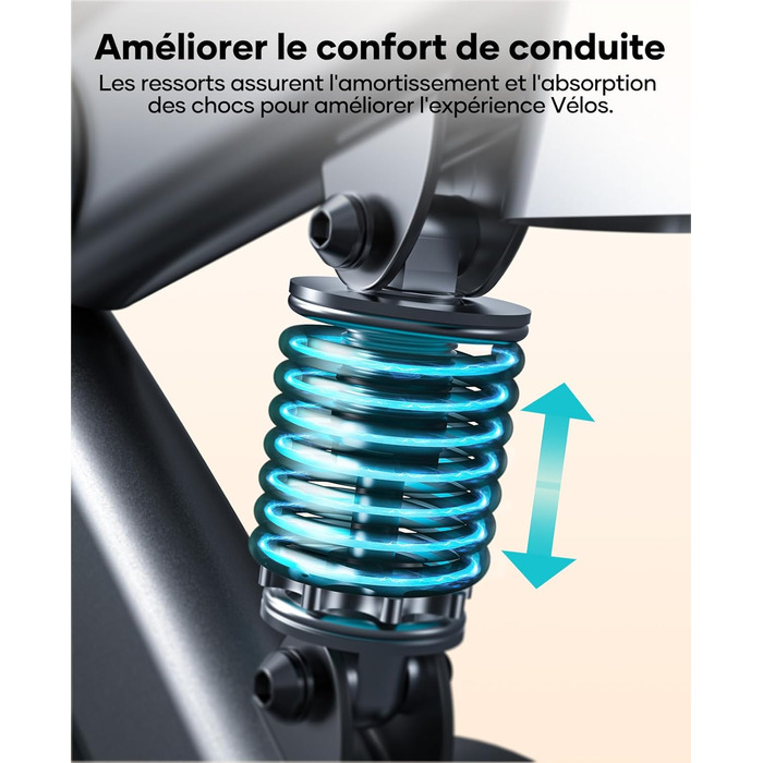 Електровелосипед для дому з монітором LCD, 15 кг маховик, до 160 кг, з тримачем для планшета (Синій/Чорний)