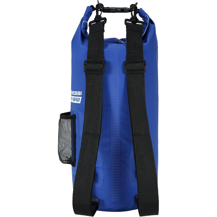 Водонепроникний мішок Cressi Dry Bag 10 LT для дайвінгу, плавання, риболовлі, каякінгу, рафтингу, кемпінгу та сноубордингу (з блискавкою, блакитний)