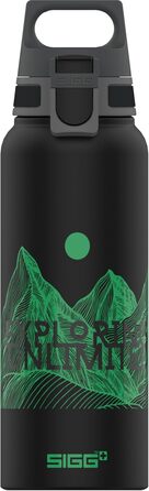 SIGG Алюмінієва пляшка для води WMB ONE, для газованих напоїв, герметична, легка, BPA-free, для туризму, 0,75 л та 1 л
