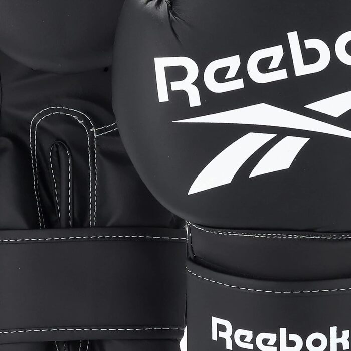 Боксерські рукавички Reebok 16 oz чорного кольору