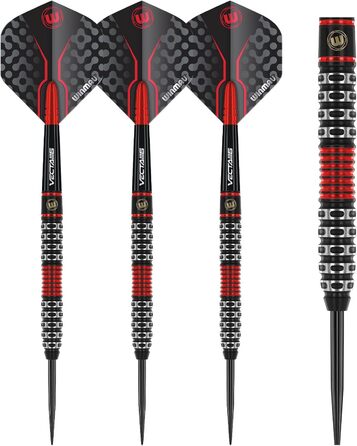 Дротики WINMAU Joe Cullen Special Edition 22 г професійні, вольфрамові, з оперенням і стрижнями