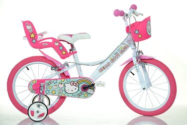 Дитячий велосипед Dino Bikes Hello Kitty 35,6 см, рожевий