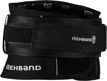Пояс для спини Rehband X-RX знімний для важкої атлетики, неопреноа бандаж 7мм, підтримка попереку, чорний, XXXL