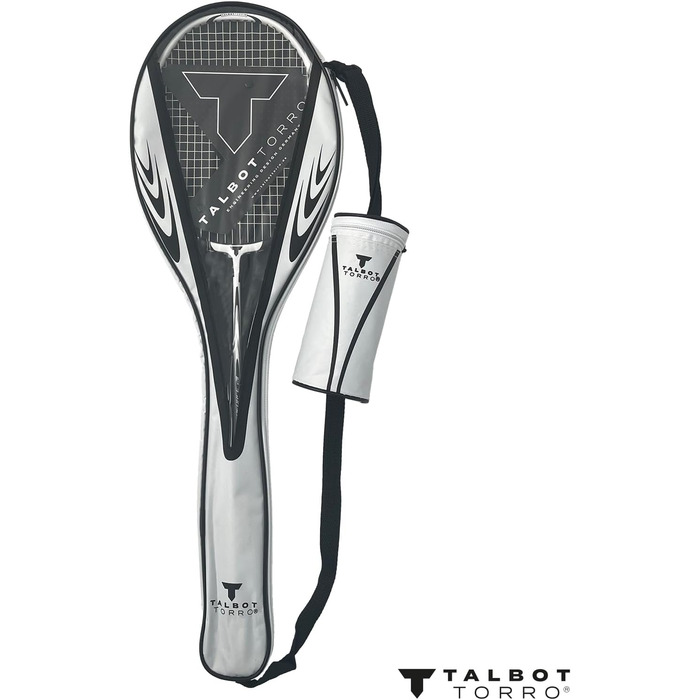 Бадмінтонний набір Talbot-Torro Isoforce 211: графітова ракетка, 3 волани, чохол