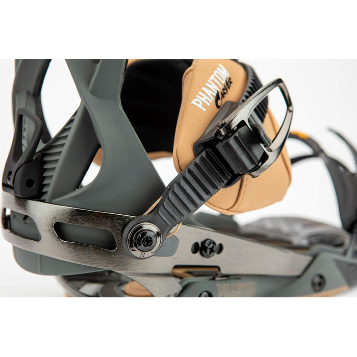 Сноуборд Nitro Phantom Carver '20 для чоловіків: преміум фрірайд, карбонова фіксація, модель L, Gunmetal