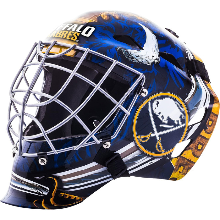 Дитяча хокейна воротарська маска Franklin Sports NHL Buffalo Sabres, для стріт-хокею, ліцензія НХЛ