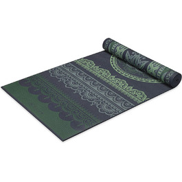 Йога мат Gaiam Premium 6 мм – двосторонній, товстий, неслизький, для йоги, пілатесу та вправ на підлозі (172,7 x 61 x 6 мм)