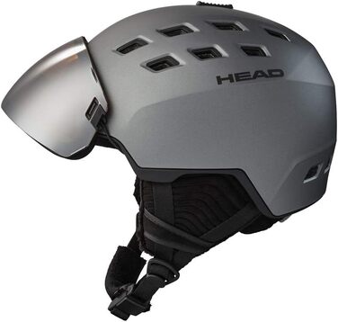 Гірськолижний шолом Head Radar Visier Graphite Black 20/21