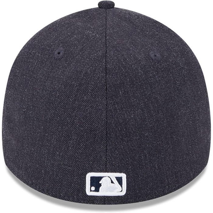 Кепка New Era 39Thirty New York Yankees Heather Navy S-M (Синій)