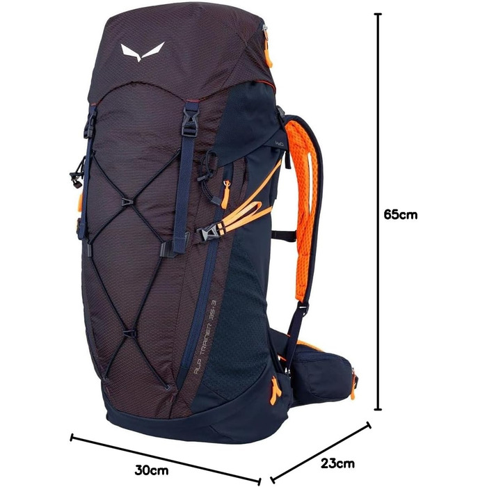 Рюкзак Salewa Alp Trainer 35+3L, туристичний, преміум, синій