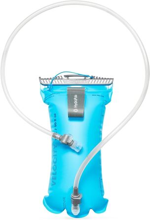 Питна система HydraPak Velocity 1,5 л Malibu Blue — резервуар для гідратації, вузький профіль, самозакривний клапан, герметична, повністю вивертається, придатна для миття в посудомийній машині
