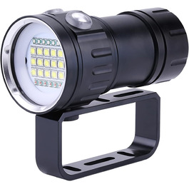 Підводна LED-ліхтарик Tyenaza 18000 люмен, IPX8, 500 м, 7 режимів, 120°