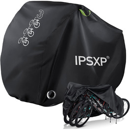 Чохол для велосипеда IPSXP, 210D Oxford, водонепроникний, від снігу, пилу та UV-захистом, для всіх типів велосипедів, 208x112x76 см