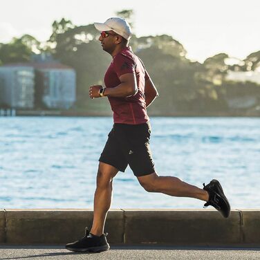 Кросівки для бігу FitVille чоловічі широкі (47 EU) - чорні, дихаючі, з антиковзаючою підошвою, для занять спортом та відпочинку