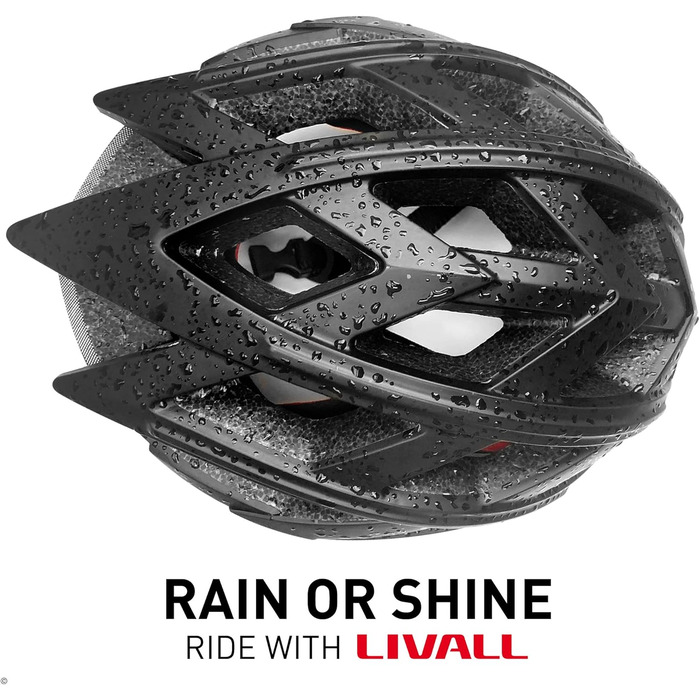 Розумний велосипедний шолом Livall BH60SE PLUS Bluetooth з бездротовим пультом, чорний