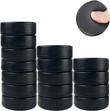 Набір хокейних шайб Noaya 16 шт. – 7,6 x 7,6 x 2,5 см. Ідеально для тесхокею, ковзанки, тренувань та гри. Хокейне обладнання для початківців та професіоналів.