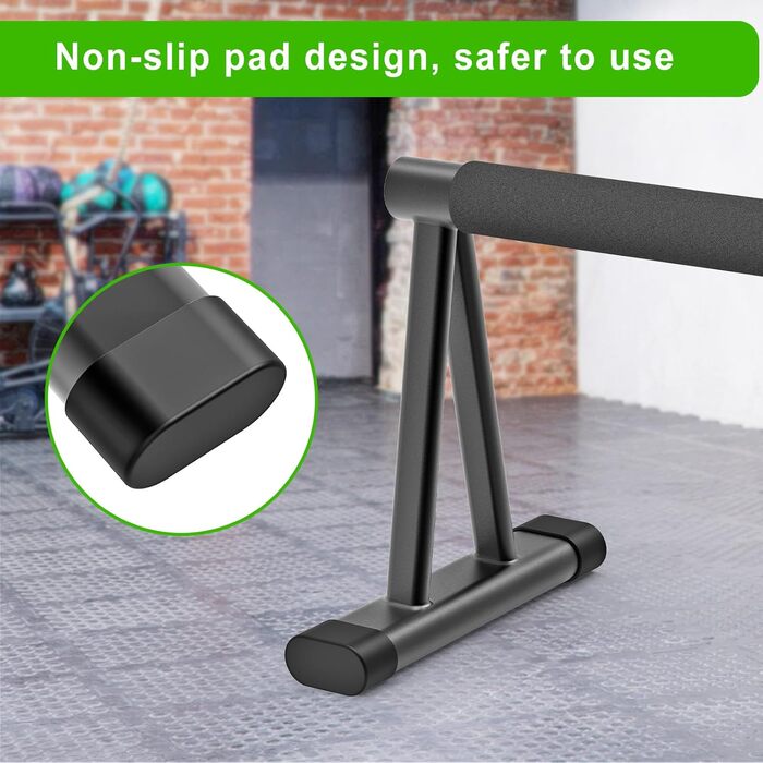 Віджимальні ручки Dolibest для калістеніки, фітнесу та йоги. Паралелетки для віджимань, стійка для перекидання, ручки для віджимань з дерева, 2 шт., середній розмір, для дому та спортзалу