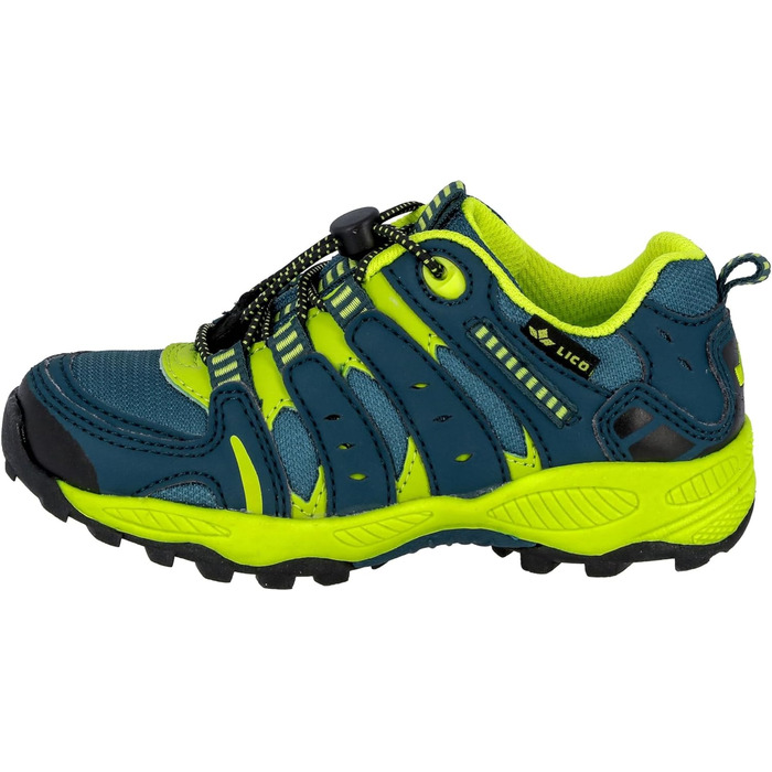 Дитячі трекінгові півчеревики Lico Fremont для хлопчиків та дівчаток, Petrol Lemon, розмір 30 EU