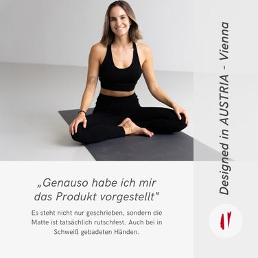 Йога-мат Lotuscrafts Mudra Pro, нековзкий, 180x65x0,5 см, екологічний, вироблено в Німеччині