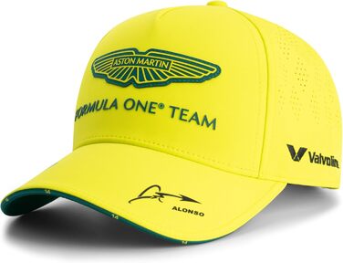 Кепка Aston Martin F1 2025 Фернандо Алонсо, колір: зелений (кремовий)
