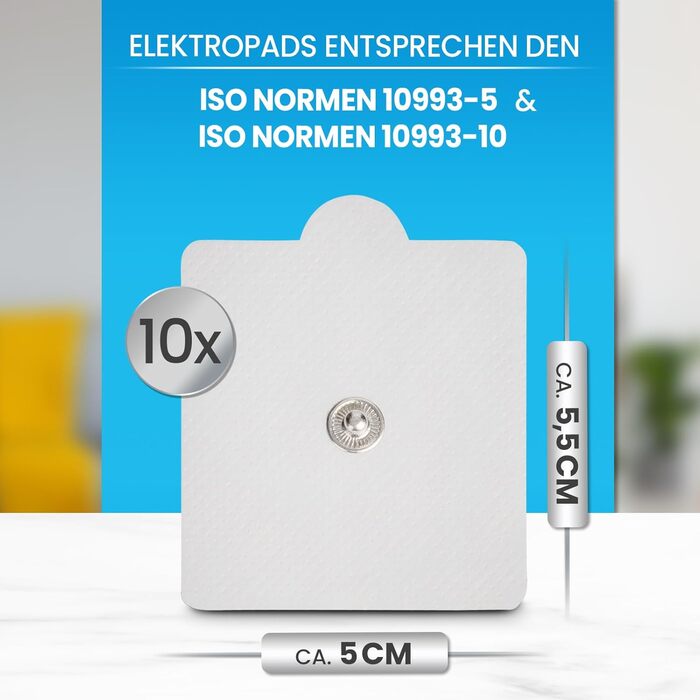 GRUNDIG TENS: Апарат для електростимуляції та знеболення - 50 програм, 16 рівнів інтенсивності, EMS для розслаблення м'язів, акумуляторний, медичний пристрій