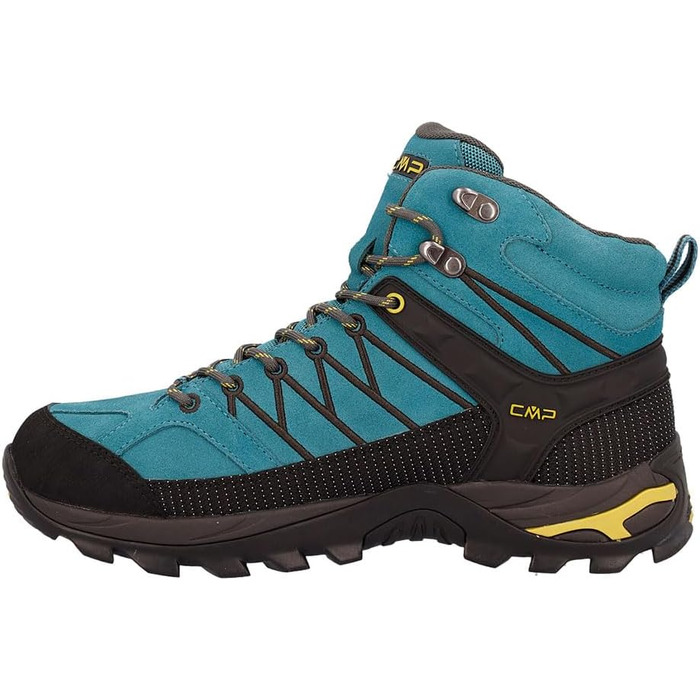 Чоловічі трекінгові черевики CMP Rigel Mid Shoes WP, 42 EU, Nilo Gold Green