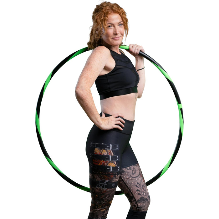 Hula Hoop Hoopomania для початківців, Ø95 см, неон зелений, для дорослих