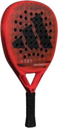 Ракетка для паделу adidas Cross It червона, без струн