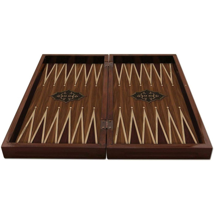 Нарди антикварні Staroyun 25x49x7,5 см горіх