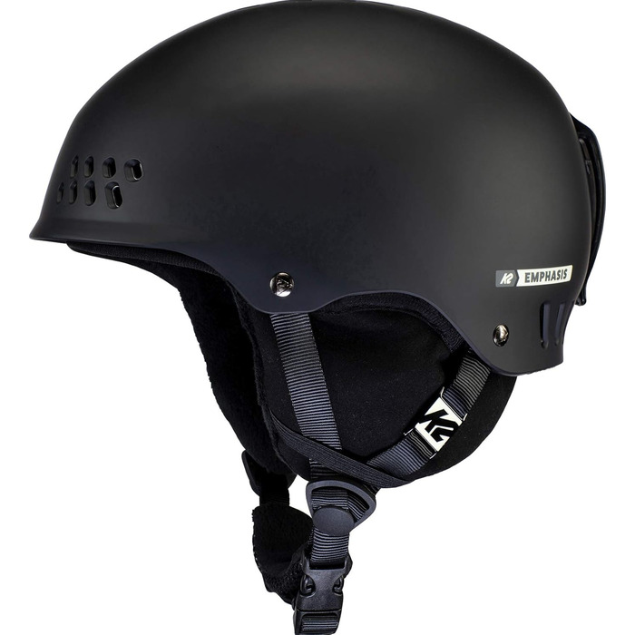 Жіночий шолом для лиж і сноуборду K2 Emphasis, чорний, розмір S (51-55 см)