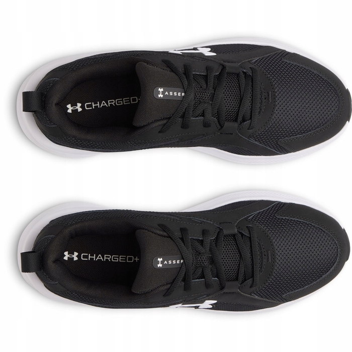 Чоловічі спортивні кросівки для бігу Under Armour Assert 11, чорні, розмір 44