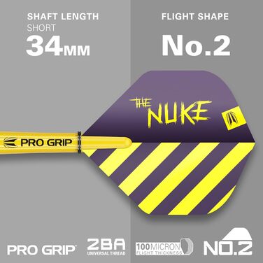 Професійний набір дротиків Target Darts Luke Littler 80% вольфрам, стальні дротики, Pro Grip, Pro Ultra, з чохлом, аксесуари та доступ до DartCounter