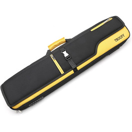 Чохол для кия бiльярду, рюкзак 4x4, жовтий, для 4 київ, чорний