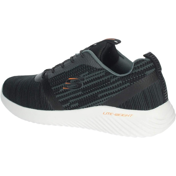 Чоловічі кросівки Skechers Bounder 45 EU, чорно-білі