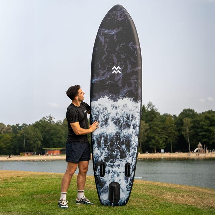 SUP дошка Matchu для плавання стоячи (Stand Up Paddling) – Комплект, до 150 кг, 320x81x15 см, з антиковзким покриттям