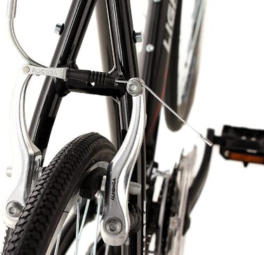 Фітнес-велосипед KS Cycling Lightspeed 28'' алюмінієва рама 60 см чорний
