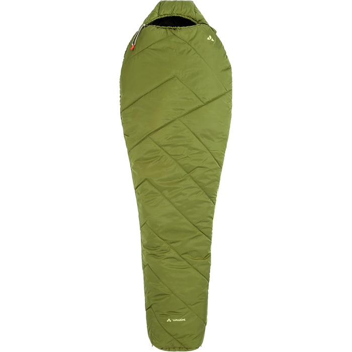 Спальний мішок VAUDE Sioux 100 II SYN (авокадо, правий) - синтетичний, для кемпінгу, комфортна температура +5°C