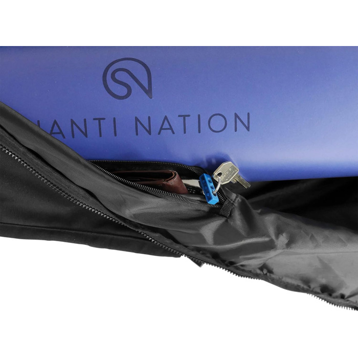 Сумка для йогамату Shanti Nation Mat Bag XL чорного кольору - зручна та практична, підходить для Shanti Mat Pro XL та матів шириною 68 см
