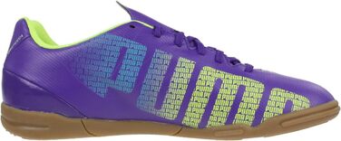 Кросівки футбольні PUMA Evospeed 5.3 Jr для залу, 37 EU, кольори: Prism Violet, Yellow, Blue