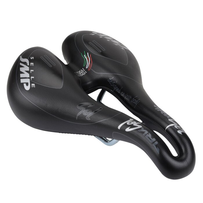 Велосідельне сідло Selle SMP TRK Medium Gel чорне, 280x160 мм, 485г, чоловіче